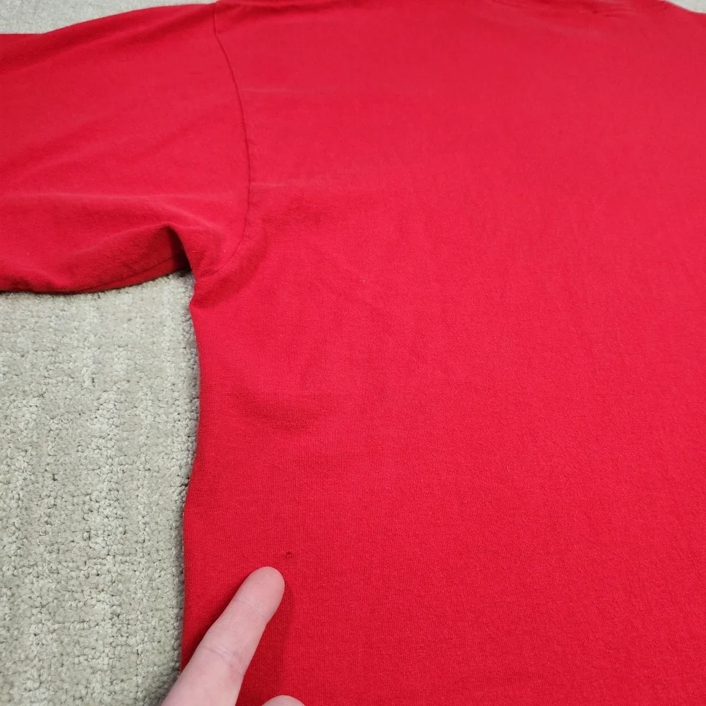 Vintage 90s Portland Trail Blazers Shirt Men XXL Logo 7‎ Red NBA Basketball